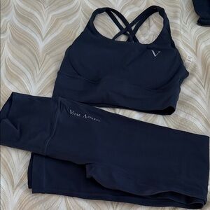 Women's Navy Sports Bra